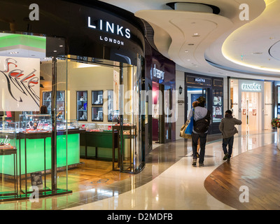 Links negozio di Londra in Hysan Place Shopping Center, Hong Kong Foto Stock