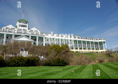 Isola di Mackinac, Lago Huron, Michigan, Stati Uniti d'America Foto Stock