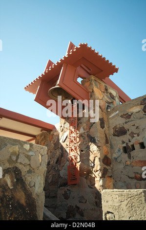 Taliesin West, casa personale di Frank Lloyd Wright, vicino a Phoenix, Arizona, Stati Uniti d'America, America del Nord Foto Stock