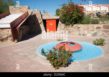 Taliesin West, casa personale di Frank Lloyd Wright, vicino a Phoenix, Arizona, Stati Uniti d'America, America del Nord Foto Stock