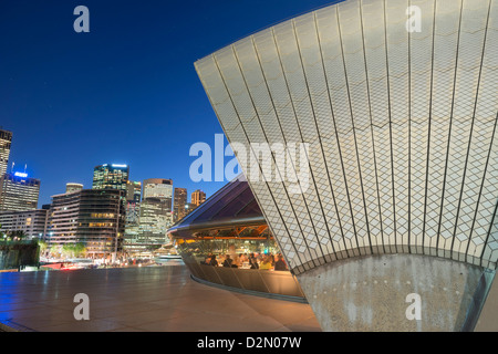 Opera House, Sito Patrimonio Mondiale dell'UNESCO, Sydney, Nuovo Galles del Sud, Australia Pacific Foto Stock
