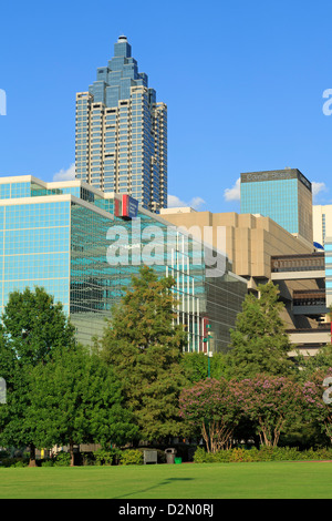 Il Centennial Olympic Park, Atlanta, Georgia, Stati Uniti d'America, America del Nord Foto Stock