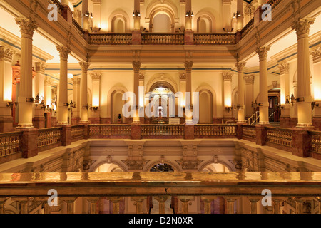 State Capitol Building, Denver, Colorado, Stati Uniti d'America, America del Nord Foto Stock