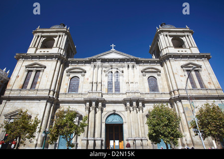 Cattedrale in Piazza Pedro Murillo, La Paz, Bolivia, Sud America Foto Stock