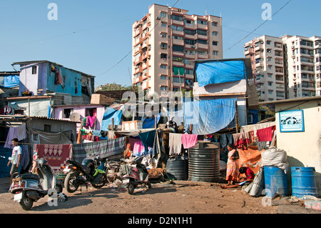 Mumbai ( Bombay ) Colaba Villaggio di Pescatori Kolinagar 1 km a sud di Gateway of India Foto Stock