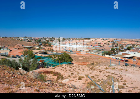 Vista su Coober Pedy, South Australia, Australia Pacific Foto Stock