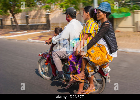 Phnom Penh, Cambogia, Indocina, Asia sud-orientale, Asia Foto Stock