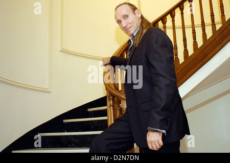 Gregory David Roberts, scrittore australiano, Barcellona, Spagna Foto Stock