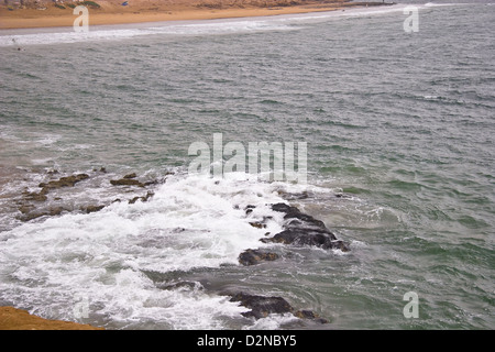 Oceano atlantico - costa marocchina Foto Stock