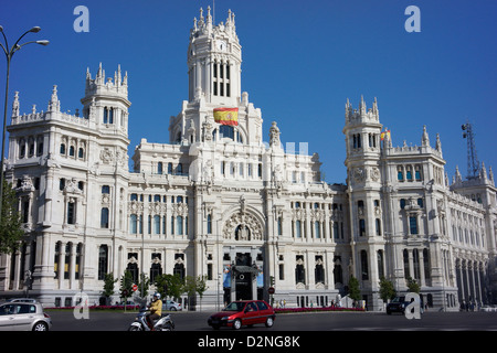 Palacio de Comunicaciones Madrid Spagna Foto Stock