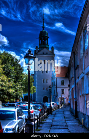 Castel dei duchi di Pomerania in szczecin, hdr Foto Stock