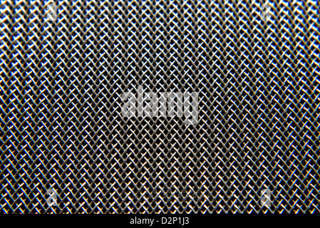 Maglia metallica. Gli sfondi o texture Foto stock - Alamy