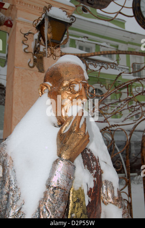 La scultura Ippolit Matveevich Vorobyaninov, da un nickname Kisa - il carattere del romanzo " Dodici sedie' Foto Stock