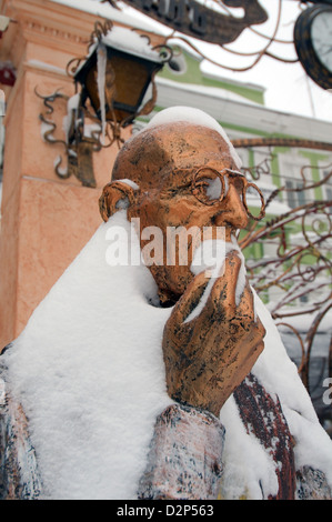 La scultura Ippolit Matveevich Vorobyaninov, da un nickname Kisa - il carattere del romanzo " Dodici sedie' Foto Stock