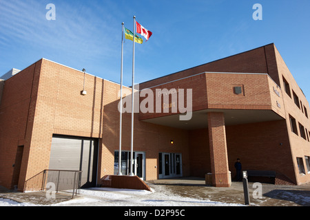 Tribunale provinciale di Saskatchewan downtown Saskatoon Saskatchewan Canada Foto Stock