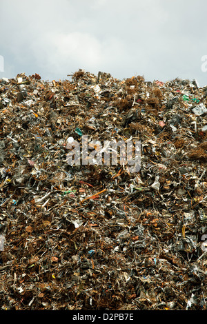 Amburgo, Germania, è landetes rottami di metallo nel porto di Amburgo Foto Stock