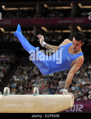 Alberto Busnari (ITA, Italia). Ginnastica individuale Foto Stock