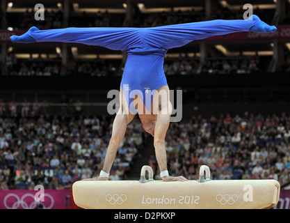 Alberto Busnari (ITA, Italia). Ginnastica individuale Foto Stock