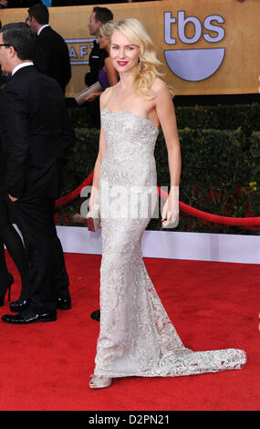 Gen 26, 2013 - Los Angeles, California, Stati Uniti - Naomi Watts arriva per il 2013 SAG Awards presso lo Shrine Auditorium. (Credito Immagine: © Lisa O'Connor/ZUMAPRESS.com) Foto Stock