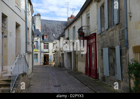 Azay le Rideau, Indre-et-Loire, Touraine, Valle della Loira, in Francia, in Europa Foto Stock