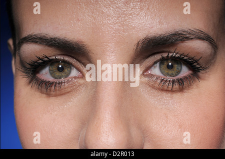 Occhi di Womans Foto Stock