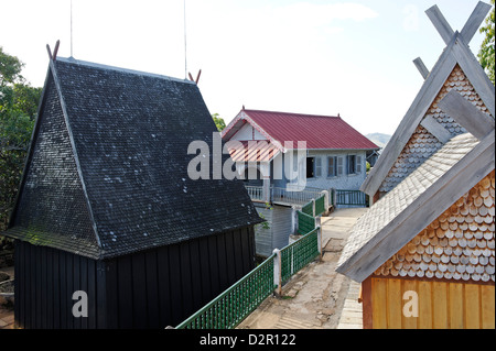 Residenze e luoghi di sepoltura dei membri della regalità del Imerina, Collina reale di Ambohimanga, provincia di Antananarivo, Madagascar Foto Stock