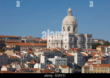 Il Pantheon Nazionale (Igreja de Santa Engracia), quartiere di Alfama, Lisbona, Portogallo, Europa Foto Stock