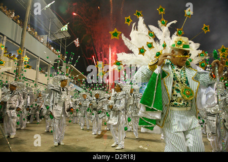 Sfilata di Carnevale al Sambodrome, Rio de Janeiro, Brasile, Sud America