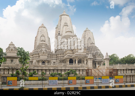 Facciata di un tempio Birla Temple, Calcutta, West Bengal, India Foto Stock