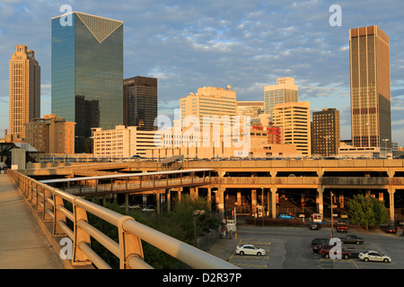 Atlanta skyline, Atlanta, Georgia, Stati Uniti d'America, America del Nord Foto Stock