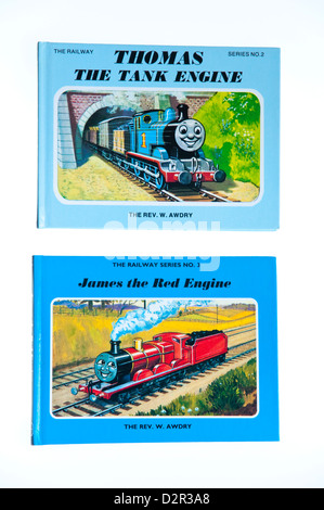 Thomas Il serbatoio del motore e Giacomo il motore rosso - da don Awdry W - libri in formato tradizionale. Foto Stock