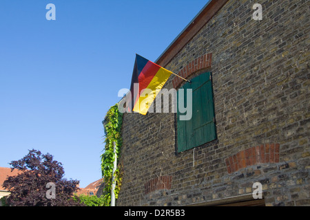 Strade e piazze di Werder / Havel Foto Stock