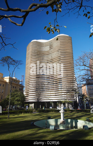 Niemeyer Edificio, Belo Horizonte, Minas Gerais, Brasile, Sud America Foto Stock
