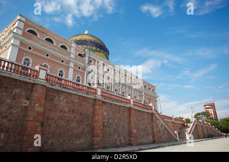 Teatro Amazonas (Opera House), Manaus, Amazonas, Brasile, Sud America Foto Stock