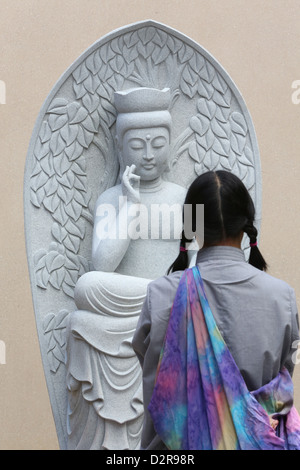 Fo Guang Shan temple, il più grande tempio buddista in Europa, Bussy-Saint-Georges, Seine-et-Marne, Francia, Europa Foto Stock