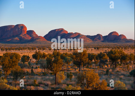 L'Olgas (Kata Tjuta), Uluru-Kata Tjuta National Park, sito Patrimonio Mondiale dell'UNESCO, il Territorio del Nord, l'Australia, il Pacifico Foto Stock