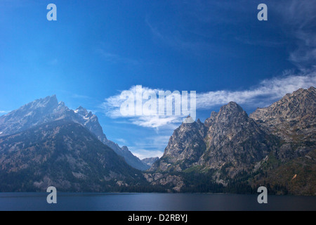 Jenny Lake, il Parco Nazionale del Grand Teton, Wyoming negli Stati Uniti d'America, America del Nord Foto Stock