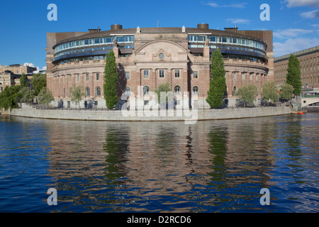 Parlamento svedese, Gamla Stan, Stoccolma, Svezia, Europa Foto Stock