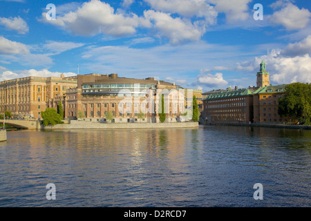 Parlamento svedese, Gamla Stan, Stoccolma, Svezia, Europa Foto Stock