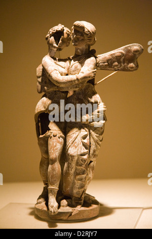 Asia, Turchia, Anatolia, Selcuk, museo di Efeso, statua di Amore e Psiche Foto Stock