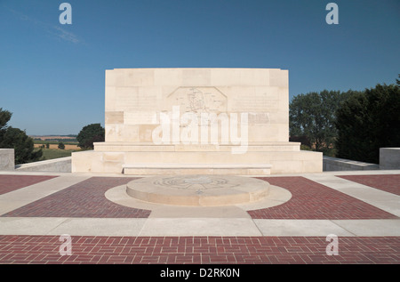 Il Bellicourt American monumento, St. Quentin (Aisne, Francia). Foto Stock