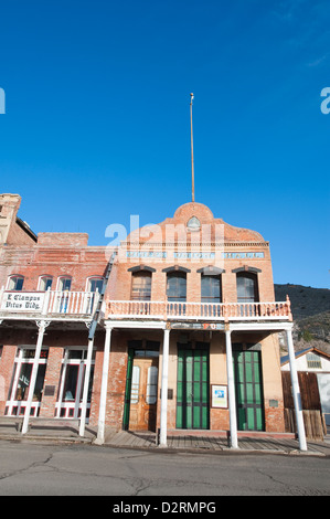 Stati Uniti d'America, Nevada. Minatore storico dell'Unione Hall Virginia City, Nevada. Foto Stock