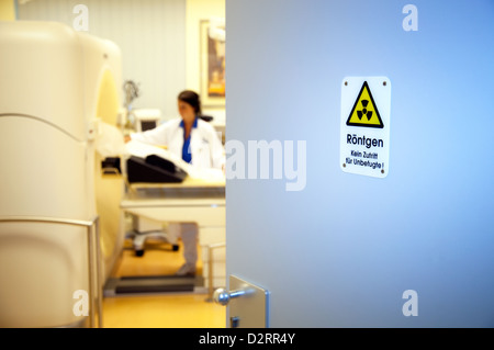 Essen, Germania, calcolata in ospedale Foto Stock