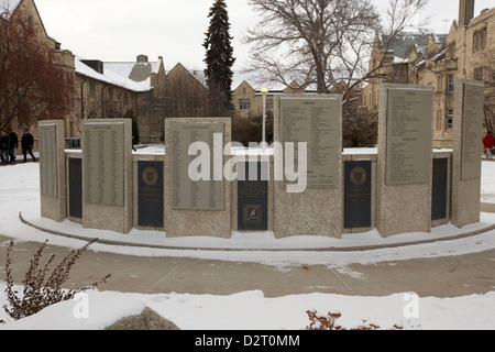 Università di Saskatchewan amici patroni e personale Saskatoon Canada Foto Stock