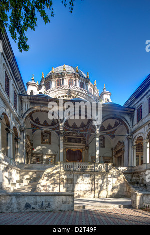 La Moschea Nusretiye, Tophane, Beyoglu, Istanbul, Turchia Foto Stock