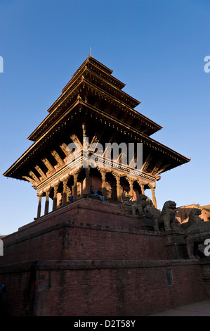 Nyatapola, Bhaktapur, Sito Patrimonio Mondiale dell'UNESCO, la valle di Kathmandu, Nepal, Asia Foto Stock