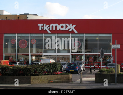 Negozio di abbigliamento TK Maxx a Croydon Surrey UK Foto Stock