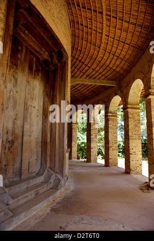 Narga Selassie isola monastero, il lago Tana Zege Penisola, Etiopia, Africa Foto Stock