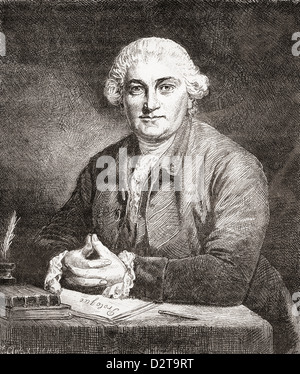 David Garrick , 1717 - 1779. Attore inglese, drammaturgo, teatro manager e produttore. Foto Stock