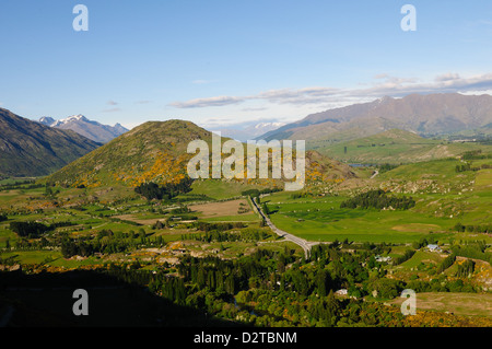 Vista dell'Isola del Sud orizzontale nella zona Reefton, Costa Ovest, South Island, in Nuova Zelanda, Pacific Foto Stock